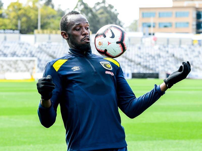 Olympic medallist Usain Bolt hopes to play 15-20 mins in his Central Coast Mariners practice match.
