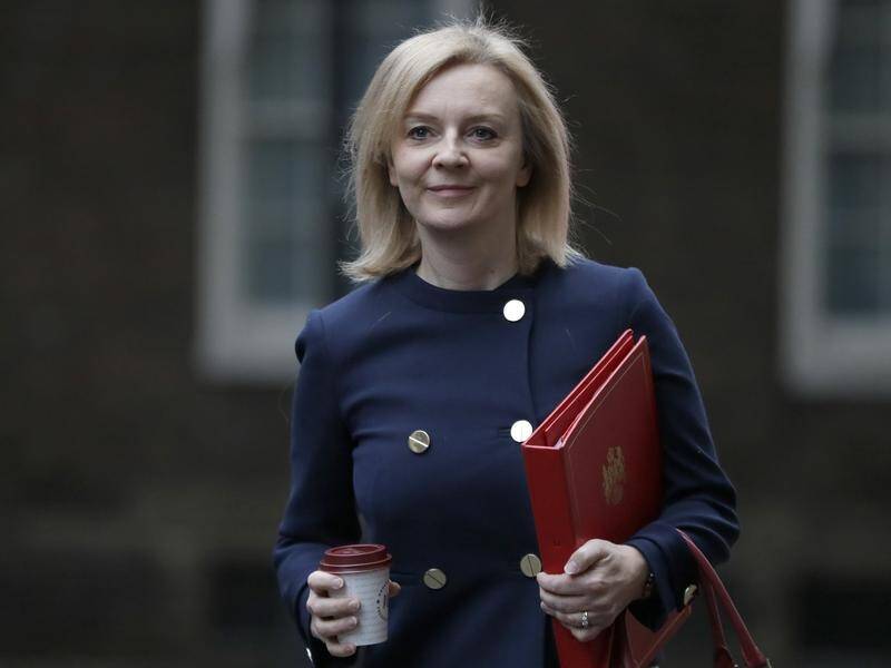 UK Trade Secretary Liz Truss is at odds with colleagues over a proposed Australian trade deal.
