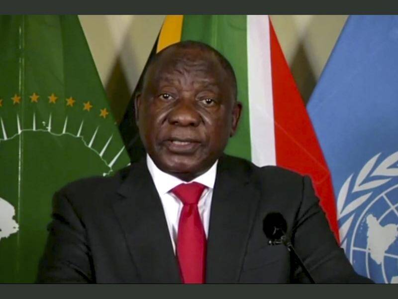 South African President Cyril Ramaphosa is self-isolating in case he contracted coronavirus.