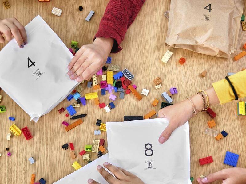 Lego expects the plastic bags in its boxed sets will be fuly phased out in the next five years.