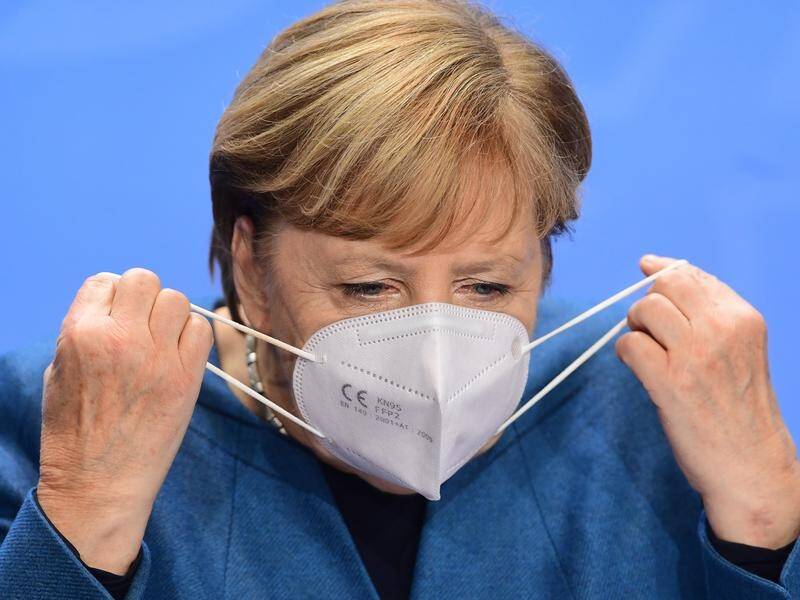 German Chancellor Angela Merkel says private gatherings are "unacceptable" amid the pandemic.