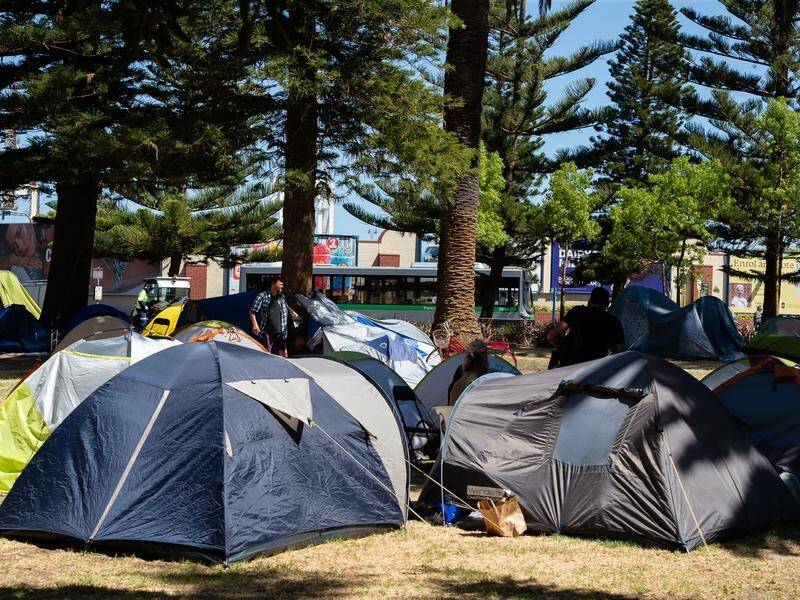 Western Australia's government has moved to shut down a troubled homeless camp in Fremantle.