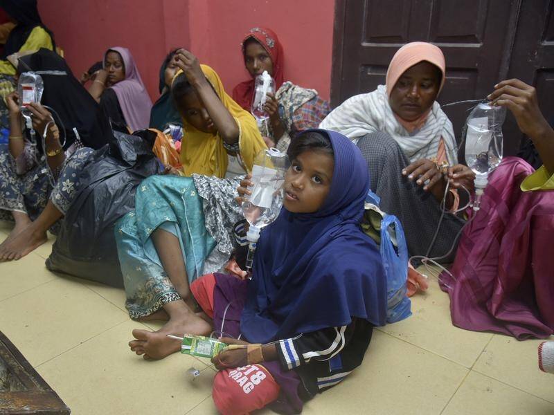 Nearly 500 Rohingya have reached Indonesia in the past six weeks after dangerous sea journeys. (AP PHOTO)