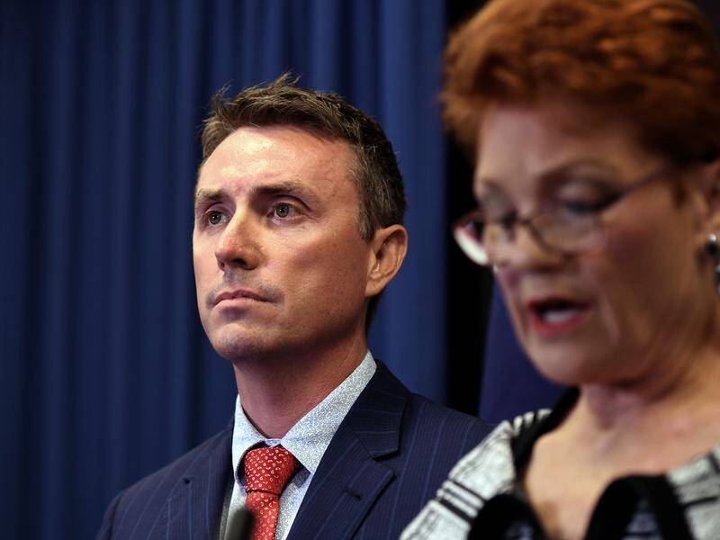 Pauline Hanson's chief of staff James Ashby will stand for One Nation in the seat of Keppel. (Dan Peled/AAP PHOTOS)