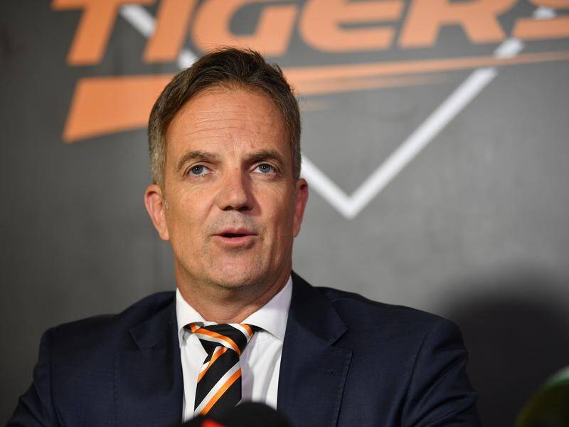Wests Tigers CEO Justin Pascoe has had his NRL registration provisionally cancelled.