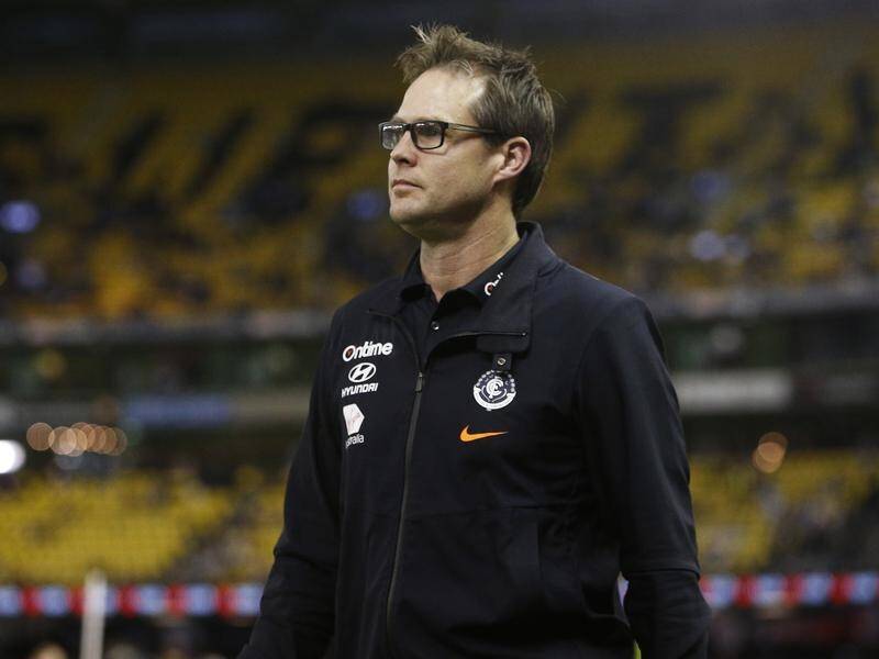 A solid run of five wins from nine games has helped David Teague lock in the Carlton coaching role.