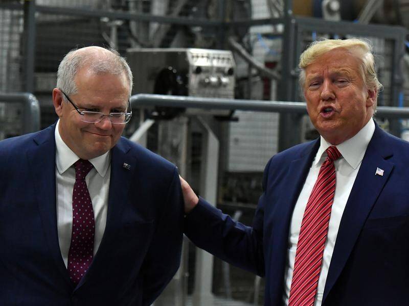 US President Donald Trump and Prime Minister Scott Morrison say they share many of the same beliefs.