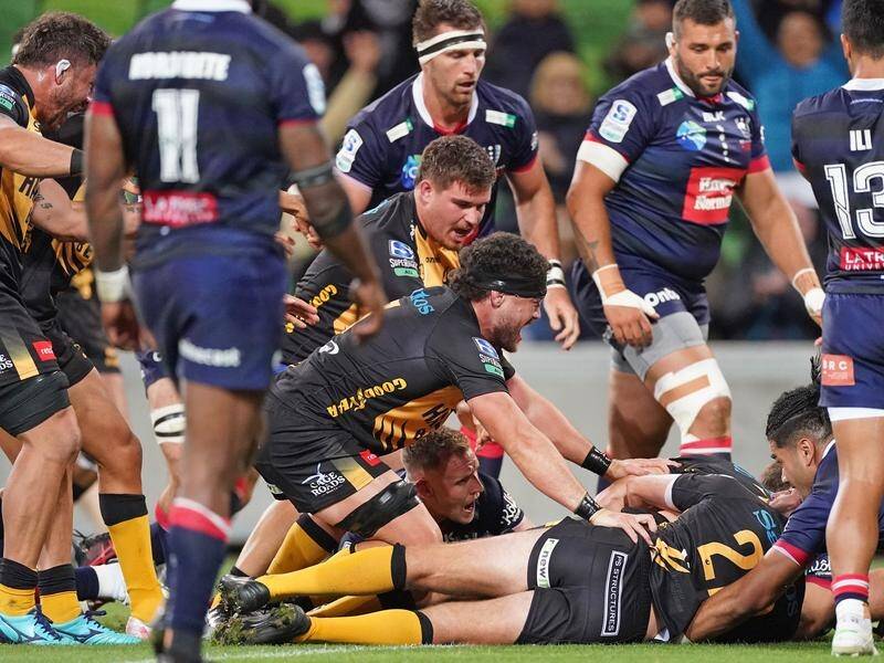 Tim Anstee's late try set up the Western Force's one-point win over the Melbourne Rebels.