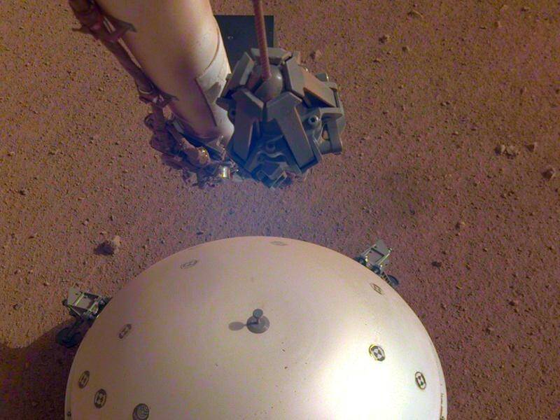 NASA's robotic probe InSight landed on Mars five months ago.