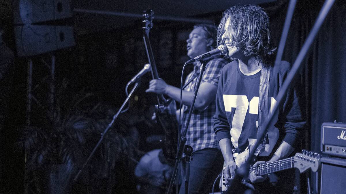 British India frontman Declan Melia threw some passion at the crowd. Photo: Sandy Powell/Augusta-Margaret River Mail