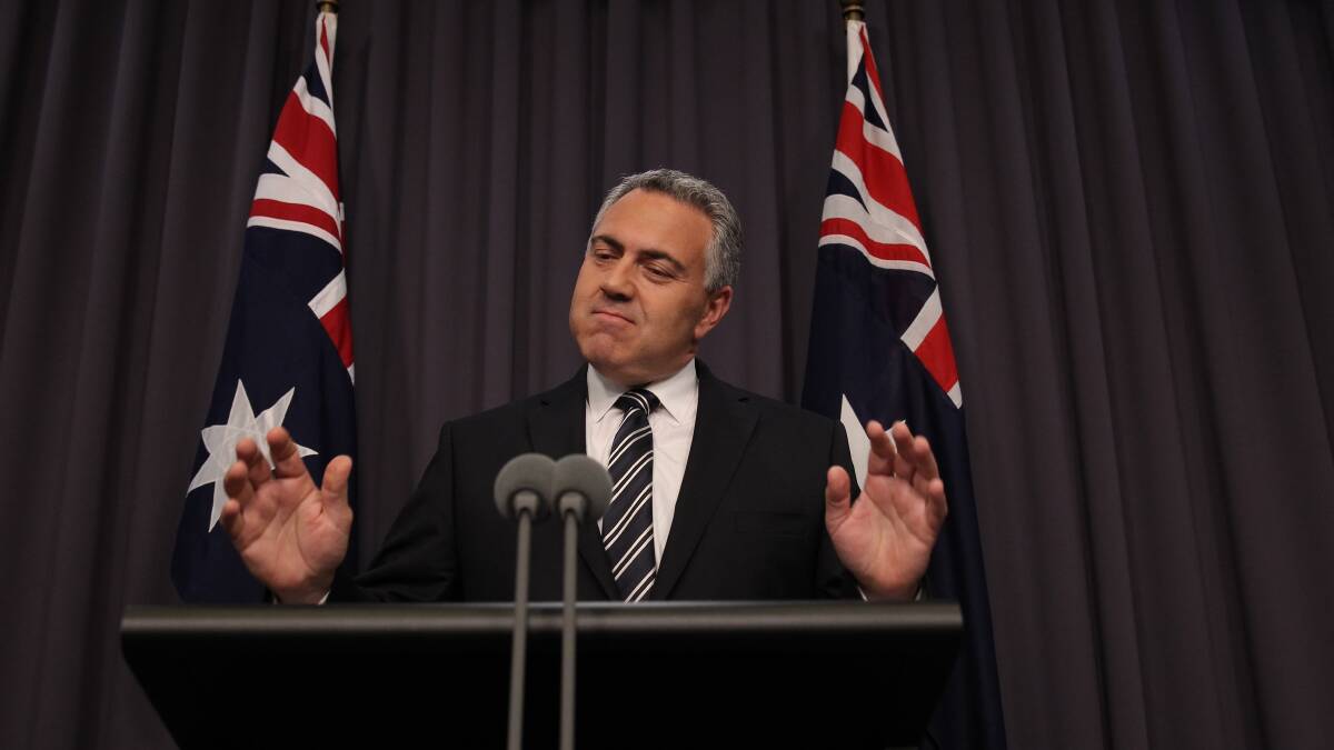 Treasurer Joe Hockey will deliver his first Federal Budget. 