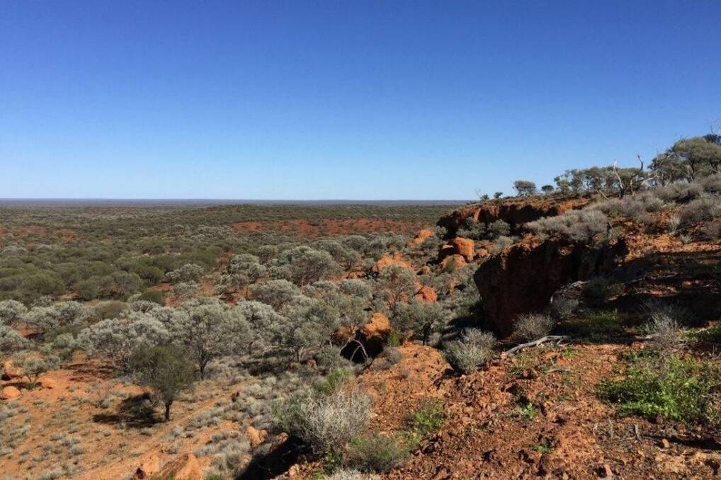 The area of Sandstone, in the WA Goldfields, where the prospectors went missing. Photo: Supplied