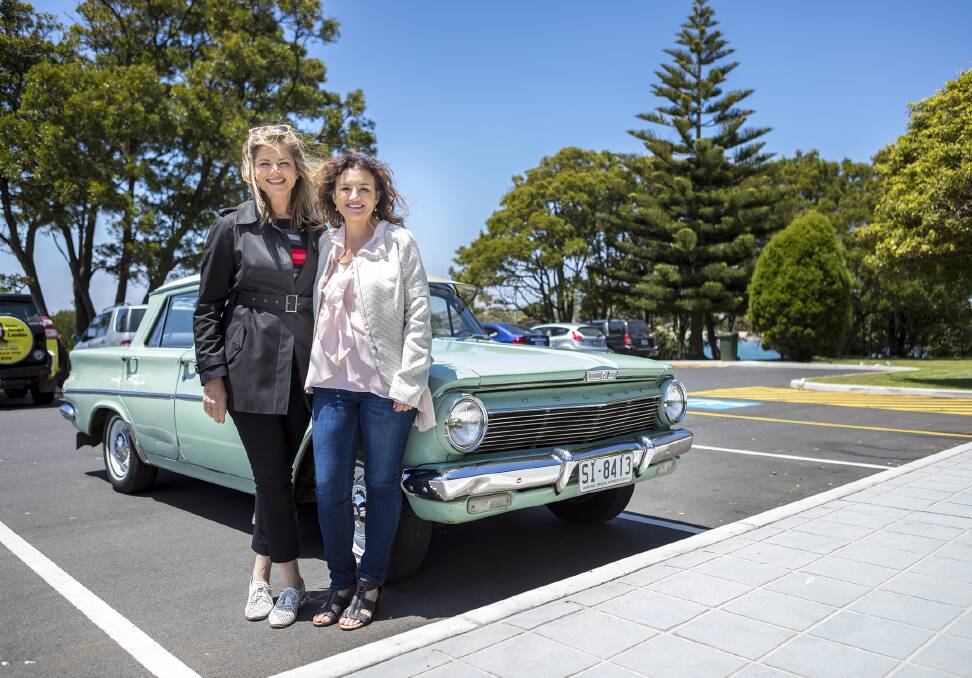 Senator Jacqui Lambie shows Julia Zemiro around Devonport for Home Delivery, which returns to the ABC on Wednesday for its eight season.