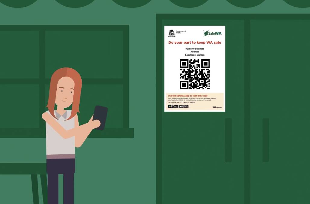 The new SafeWA app aims to make contact tracing easier for both venues and patrons, volunteers and visitors with a simple scanning system to register attendance at each location. 