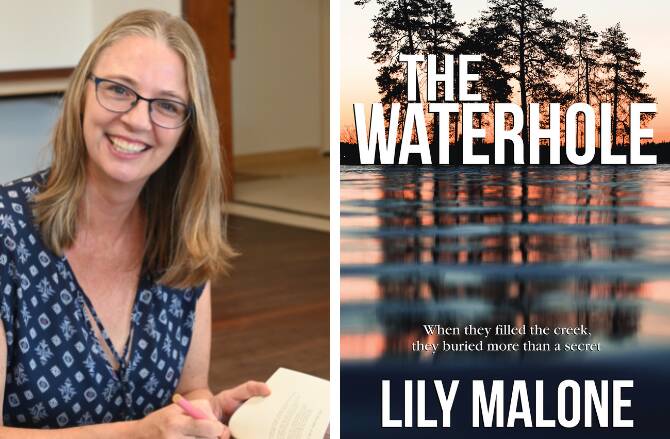 South West author Lily Malone will release her first crime novel, The Waterhole, at the Cowaramup Christmas Fair. 