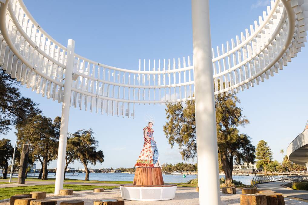 Spectacular display: The official launch of Mandurah's new major public artwork, Meeting Place will be a highlight of the festival's opening event on October 29. Photo: City of Mandurah.