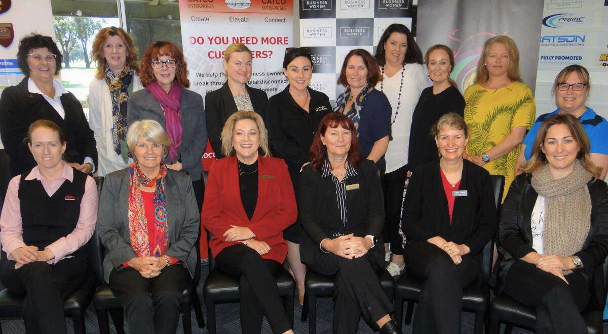 Powerhouse: Attendees of the Mandurah Murray Business Women Australia Chapter meeting. Photo: Supplied.