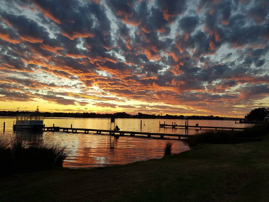 An estuary sunset taken this autumn by Bill Bethell. Email your photo to editor@mandurahmail.com.au 