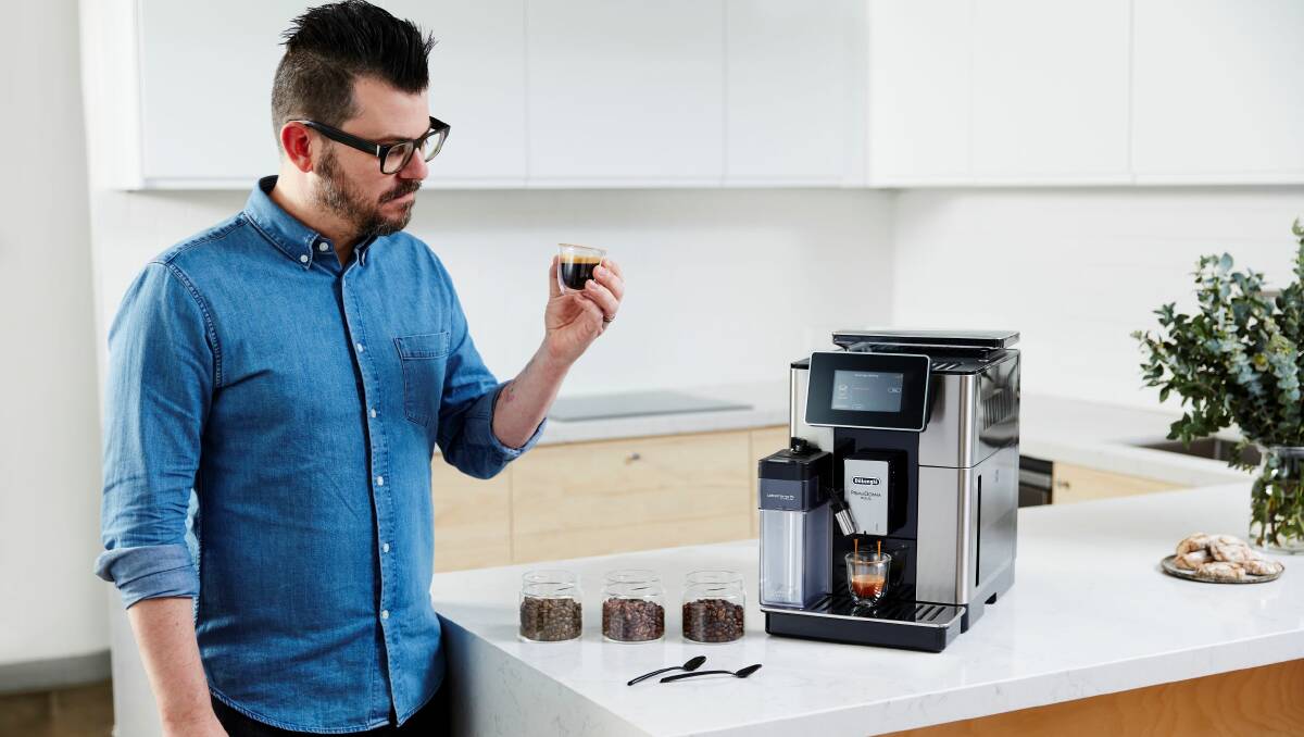 Craig Simon's nose knows coffee so well that he's now a DeLonghi ambassador. Picture supplied