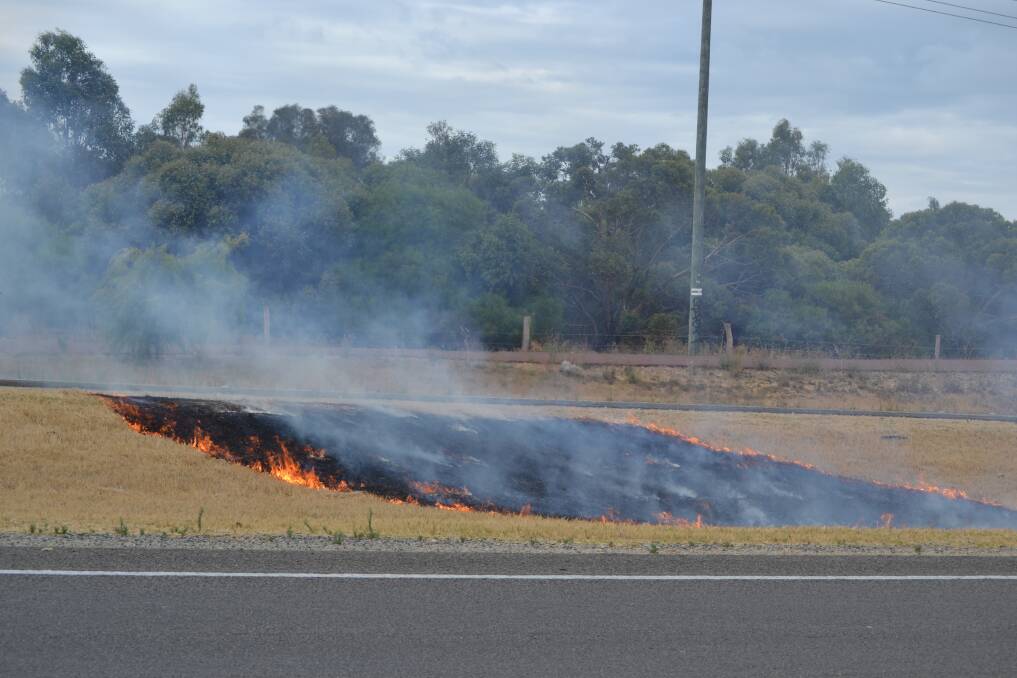 Fire crews are on the way to a scrub fire in Madora Bay.