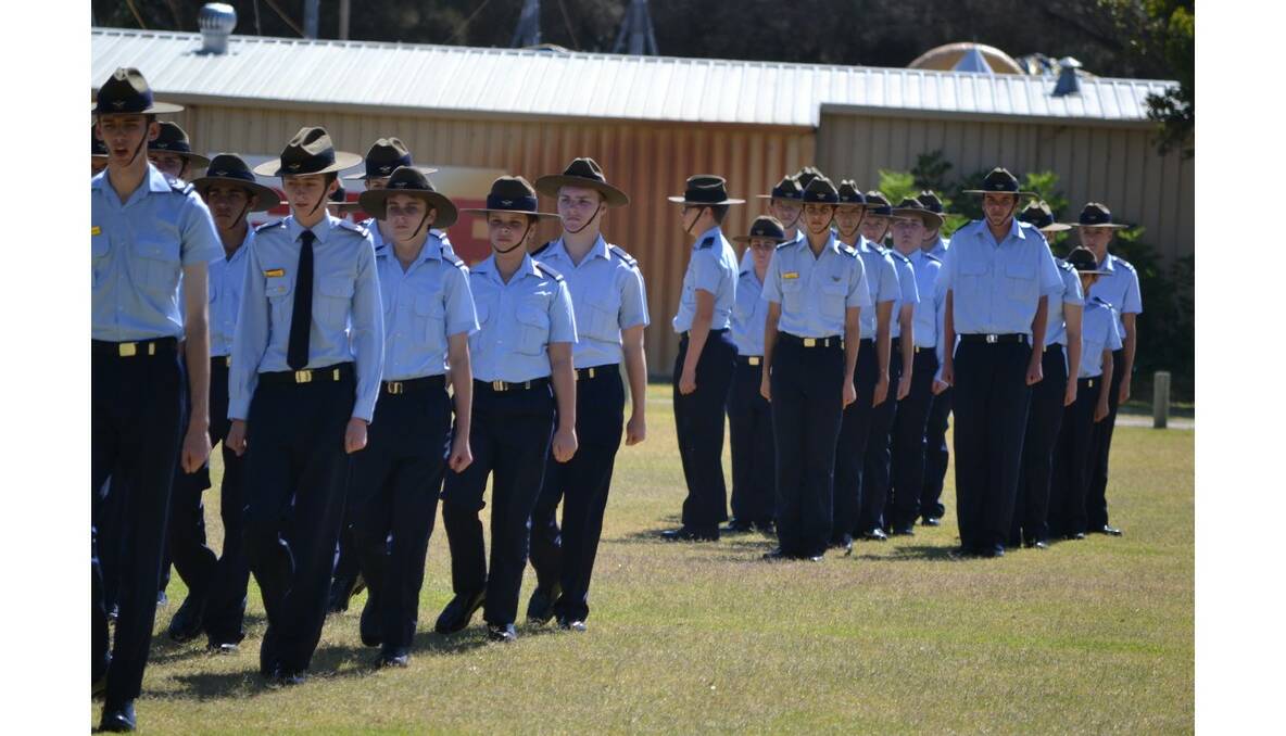 Mandurah's 707 Squadron Australian Air Force Cadets were out and about this morning at their Graduation Parade.